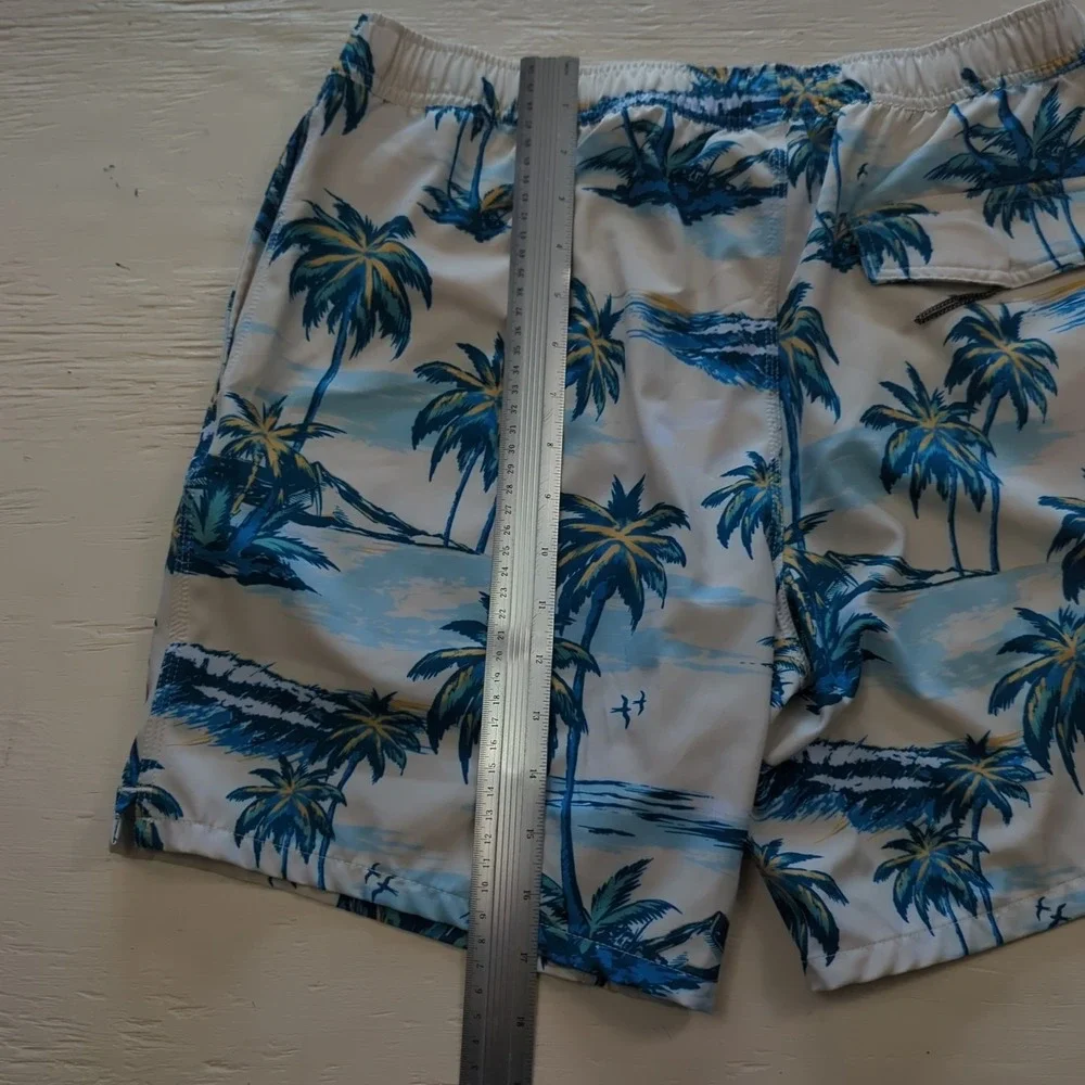 ONEILL HYPERFREAK Boardshorts HyperDry Swim Trunks Men's M Palm Tree Beach‎